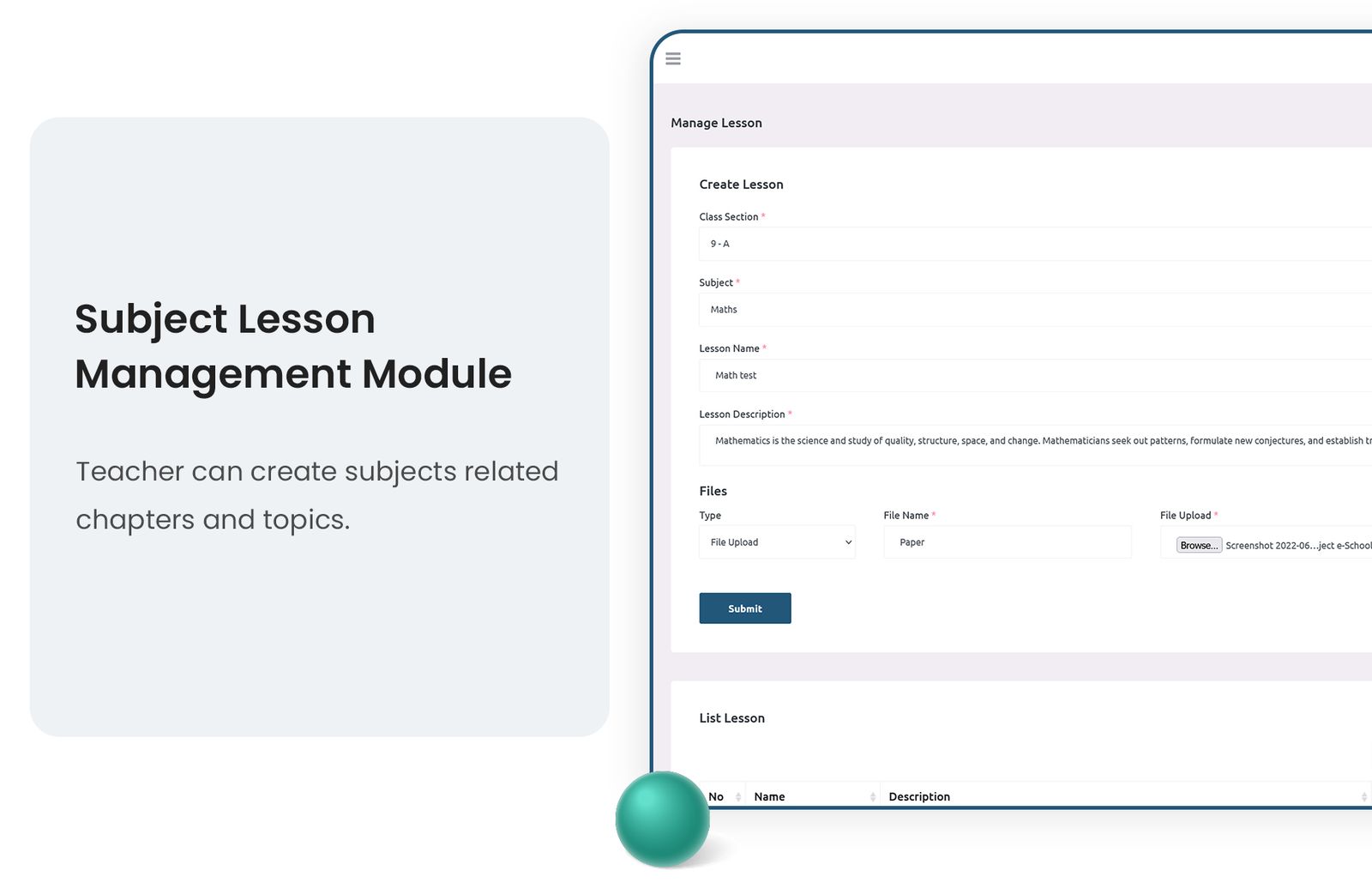 eSchool - Virtual School Management System Flutter App with Laravel Admin Panel - 25