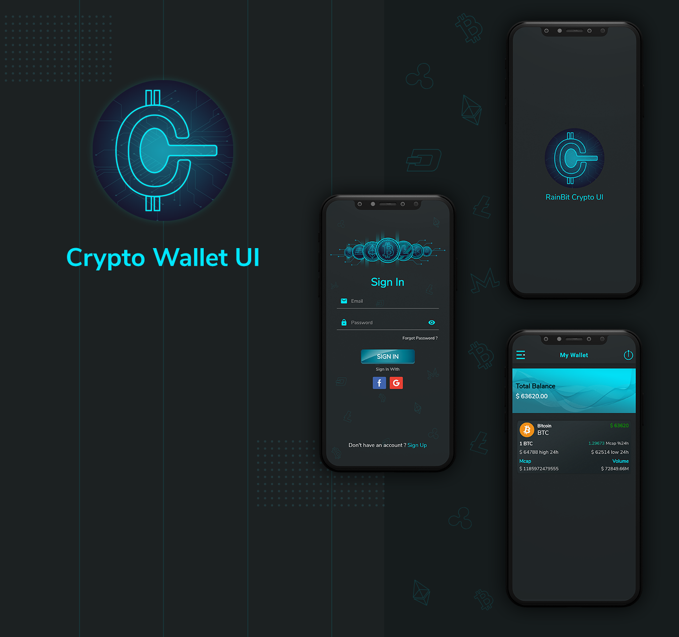 Crypto Wallet UI- Flutter App | Android – iOS - 3