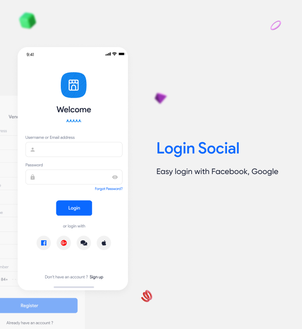 Login Email/Password