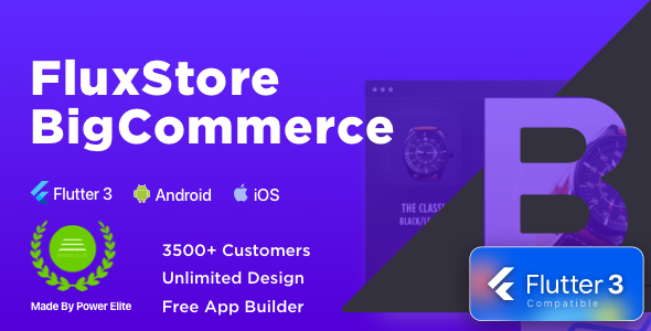 FluxStore BigCommerce - Flutter E-commerce Full App    