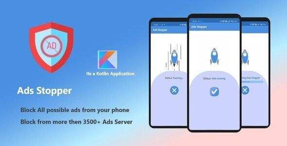 Ads Stopper Unity  Mobile App template