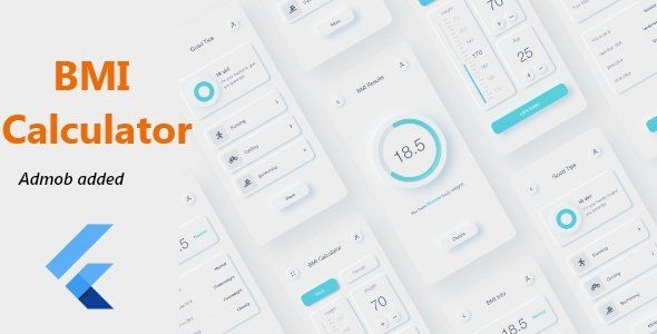 BMI Calculator Flutter  With Google Ads    