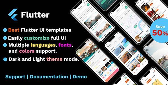 Best Flutter UI Templates    