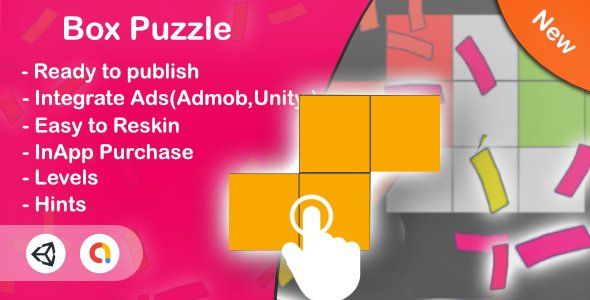 Box Puzzle (Unity Game+Admob+iOS+Android)    