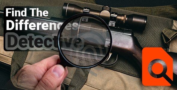 Find The Differences Detective - Unity Game Project for Android and iOS