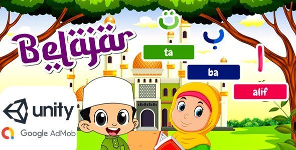 Hijaiyah Alphabet for Kids (Unity Game)