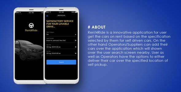 Kotlin Car Rental Android App with Web Dashboard    