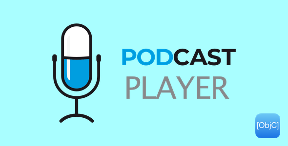 Podcast Player iOS  Mobile App template