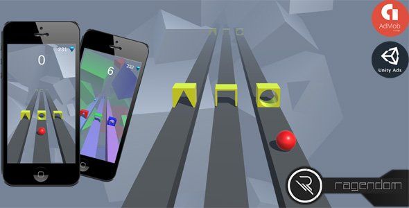 Shape Change - Complete Unity Game + Admob Unity Game Mobile App template