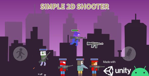 Simple 2d Shooter - Unity Game    
