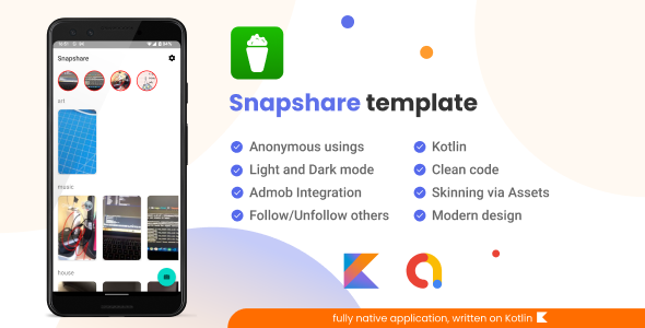 Snapchat-like video story sharing network Snapshare [Android, Admob]    