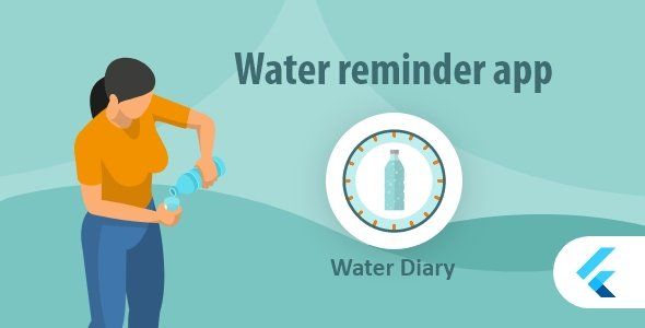Water Drinking Reminder - Flutter App    