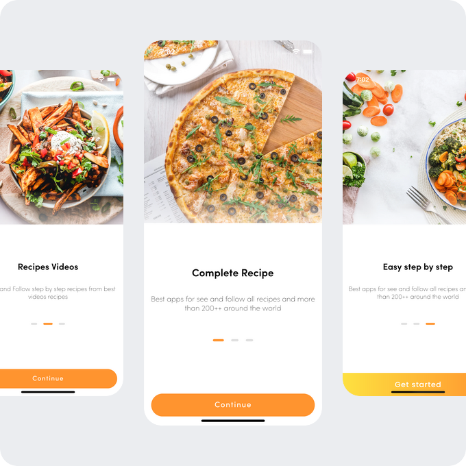 Cookbook Flutter Food &amp; Goods Delivery Mobile App template