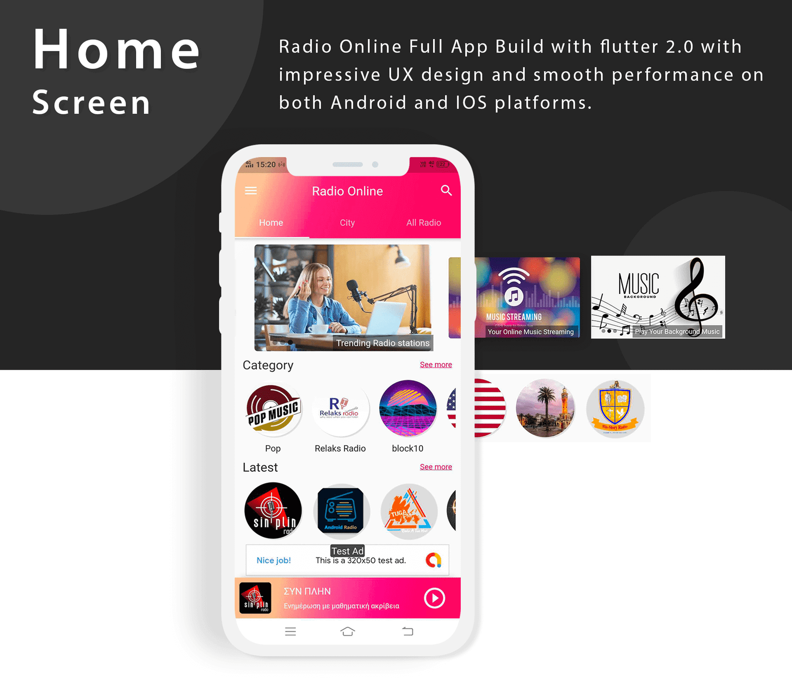Radio Online - Flutter Full App - 6