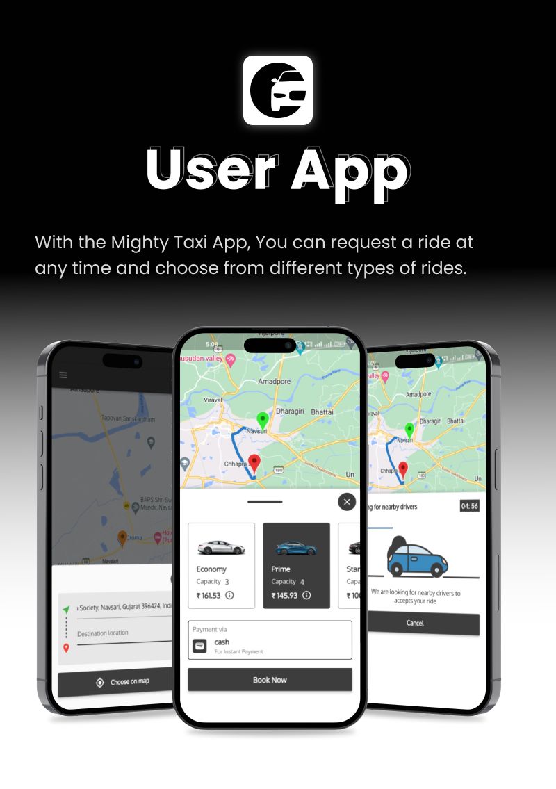 MightyTaxi - Flutter Online Taxi Booking Full Solution | User App | Admin Laravel Panel | Driver app - 14
