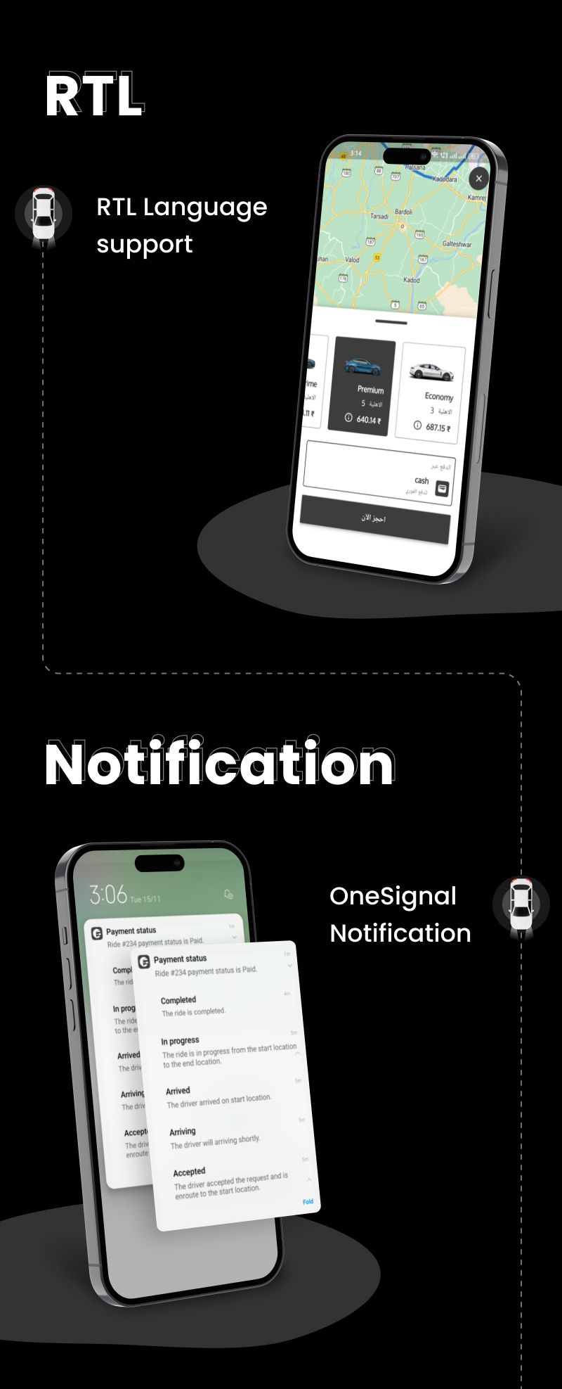 MightyTaxi - Flutter Online Taxi Booking Full Solution | User App | Admin Laravel Panel | Driver app - 23