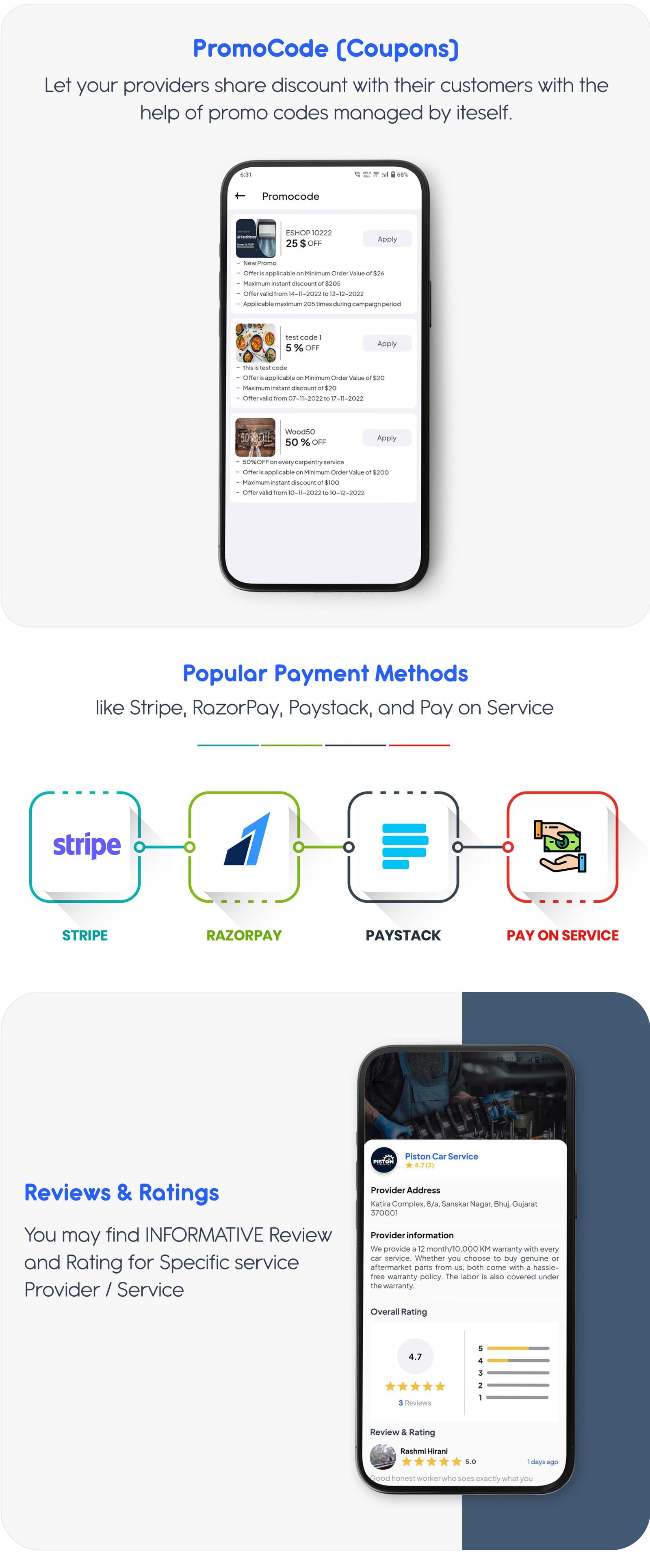 eDemand - Multi Vendor On Demand Home Services, Handyman with Flutter App & Admin panel - 12