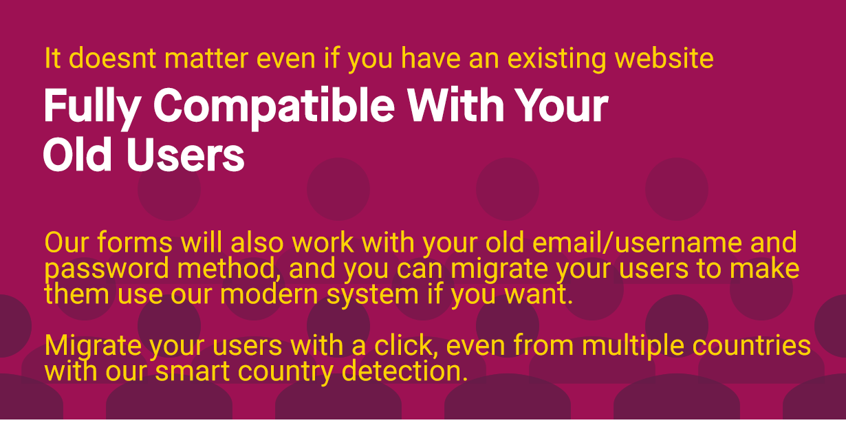 compatible with old users