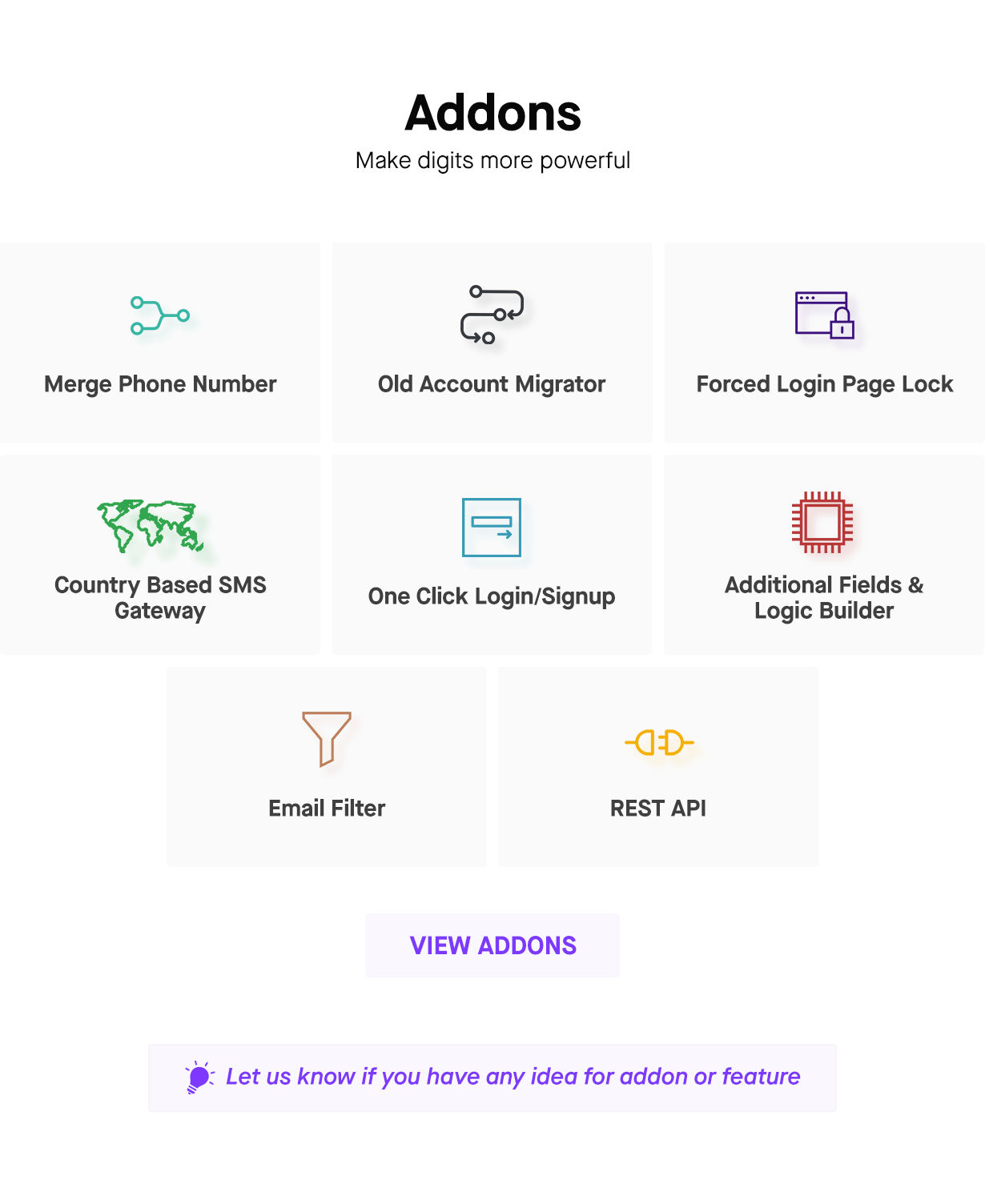 digits addons