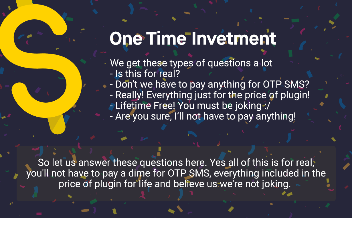 one time investment