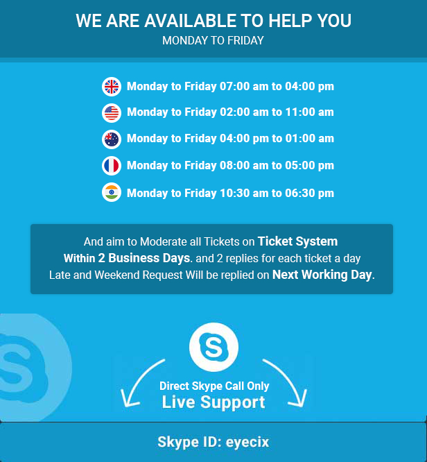 Skype Support