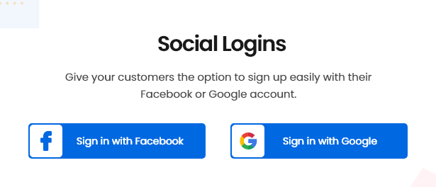 social logins