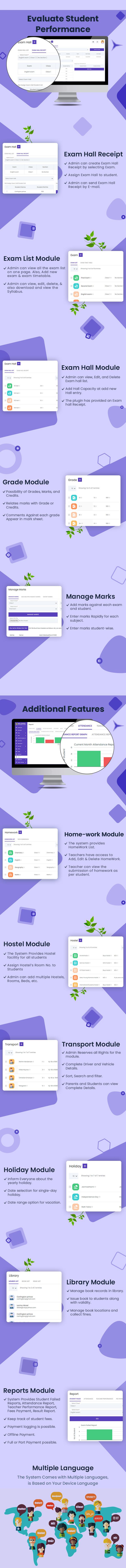 online school management script 