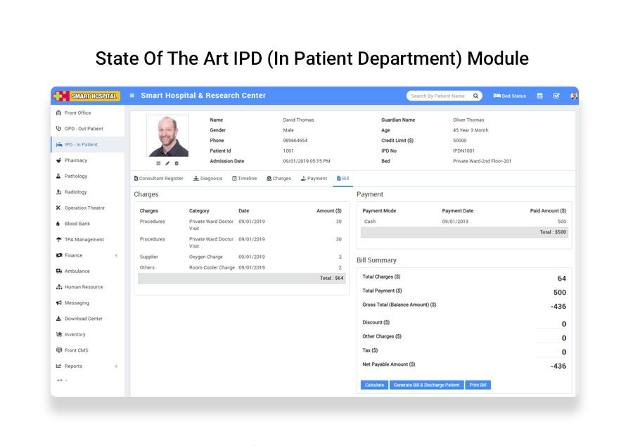 Smart Hospital : Hospital Management System - 5