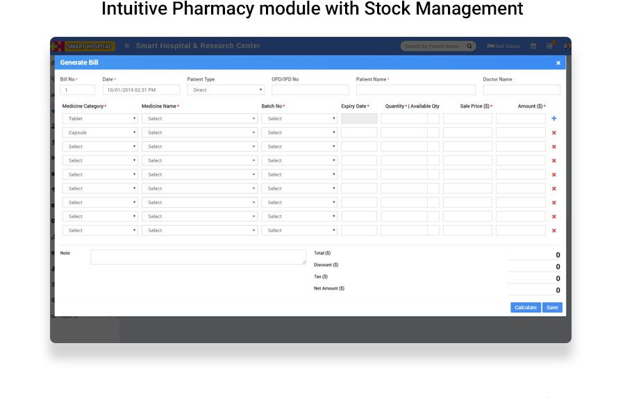 Smart Hospital : Hospital Management System - 11