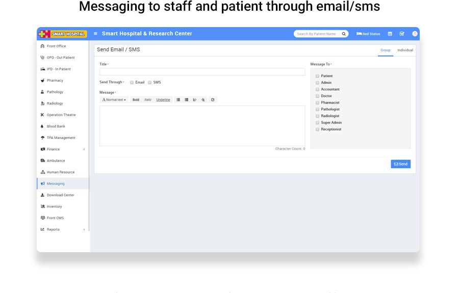 Smart Hospital : Hospital Management System - 25