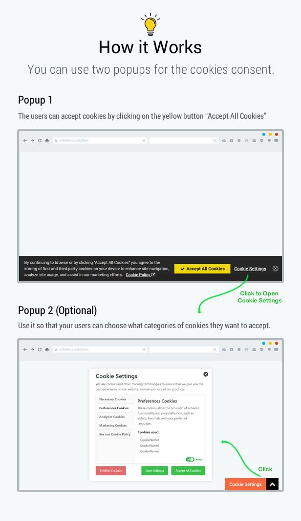 Cookie Plus GDPR - Cookies Consent Solution for WordPress. Master Popups Addon - 7