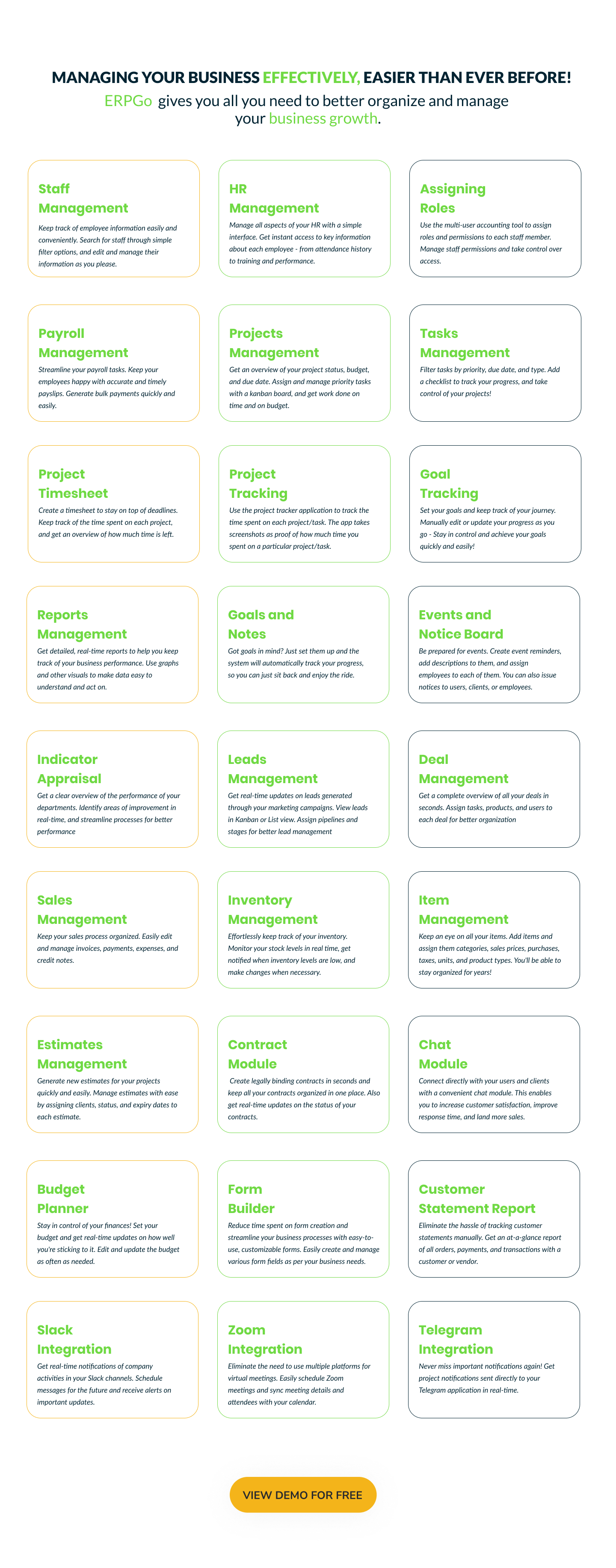 ERPGo SaaS - All In One Business ERP With Project, Account, HRM & CRM - 8