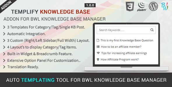 BWL Knowledge Base Manager - 14