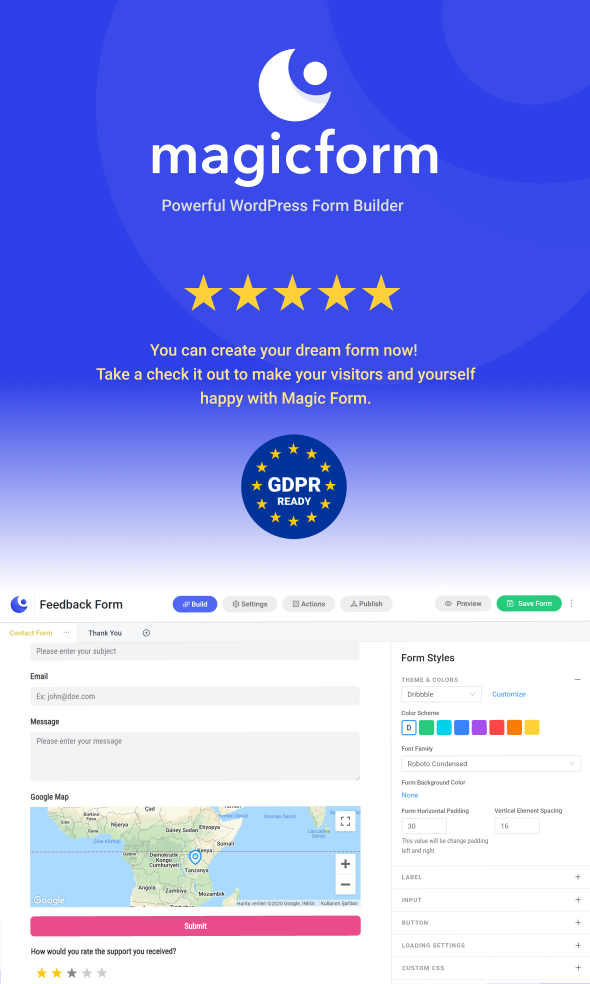 MagicForm - WordPress Form Builder - 2