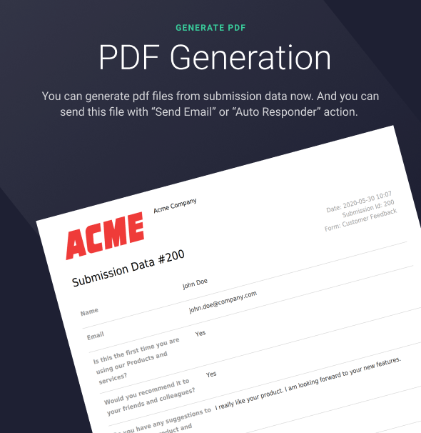 MagicForm - WordPress Form Builder - 4
