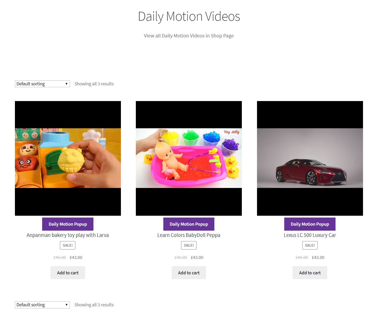 Woocommerce Product Featured Video