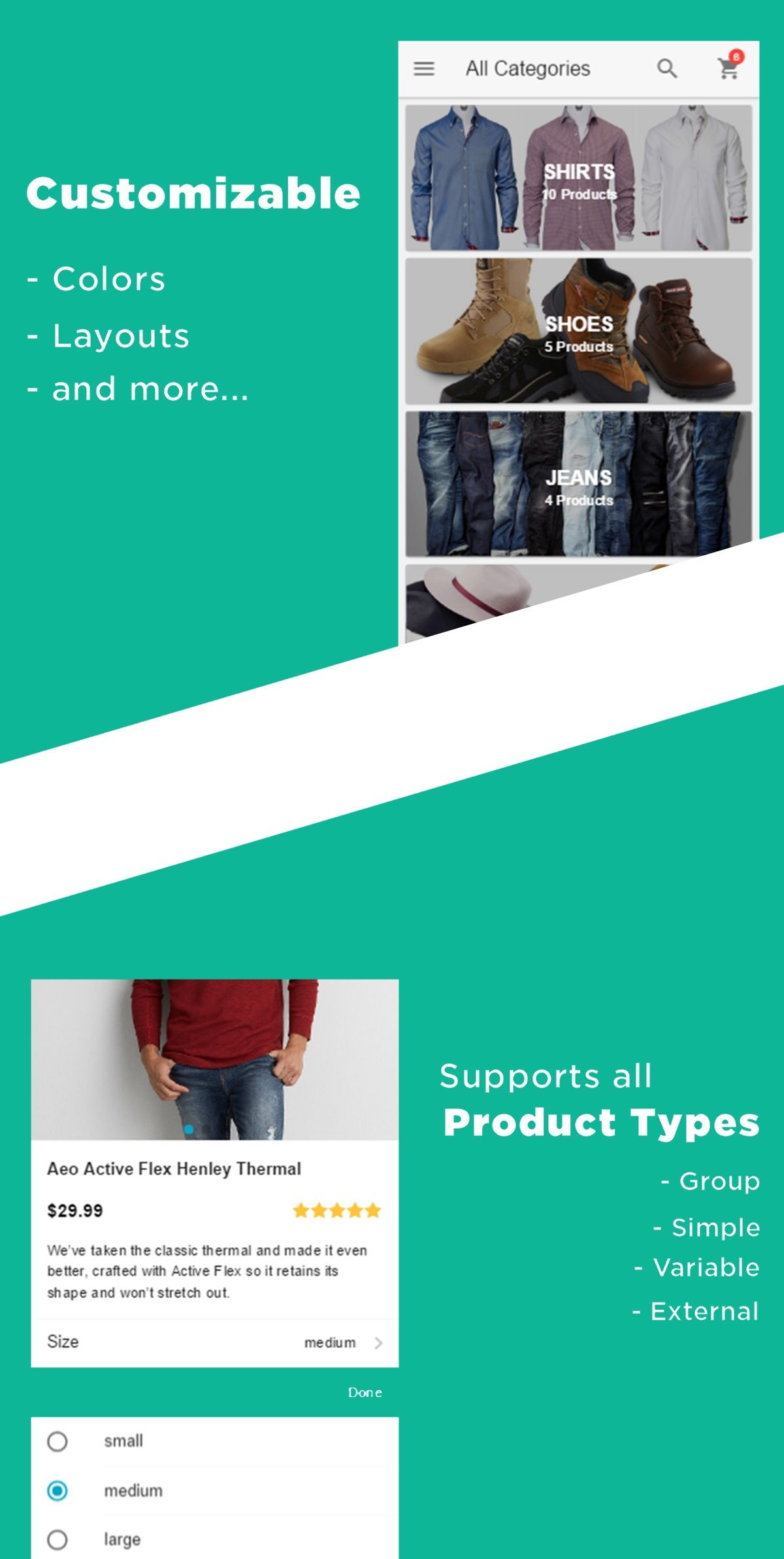 WooMobify - WooCommerce Mobile Theme - 9