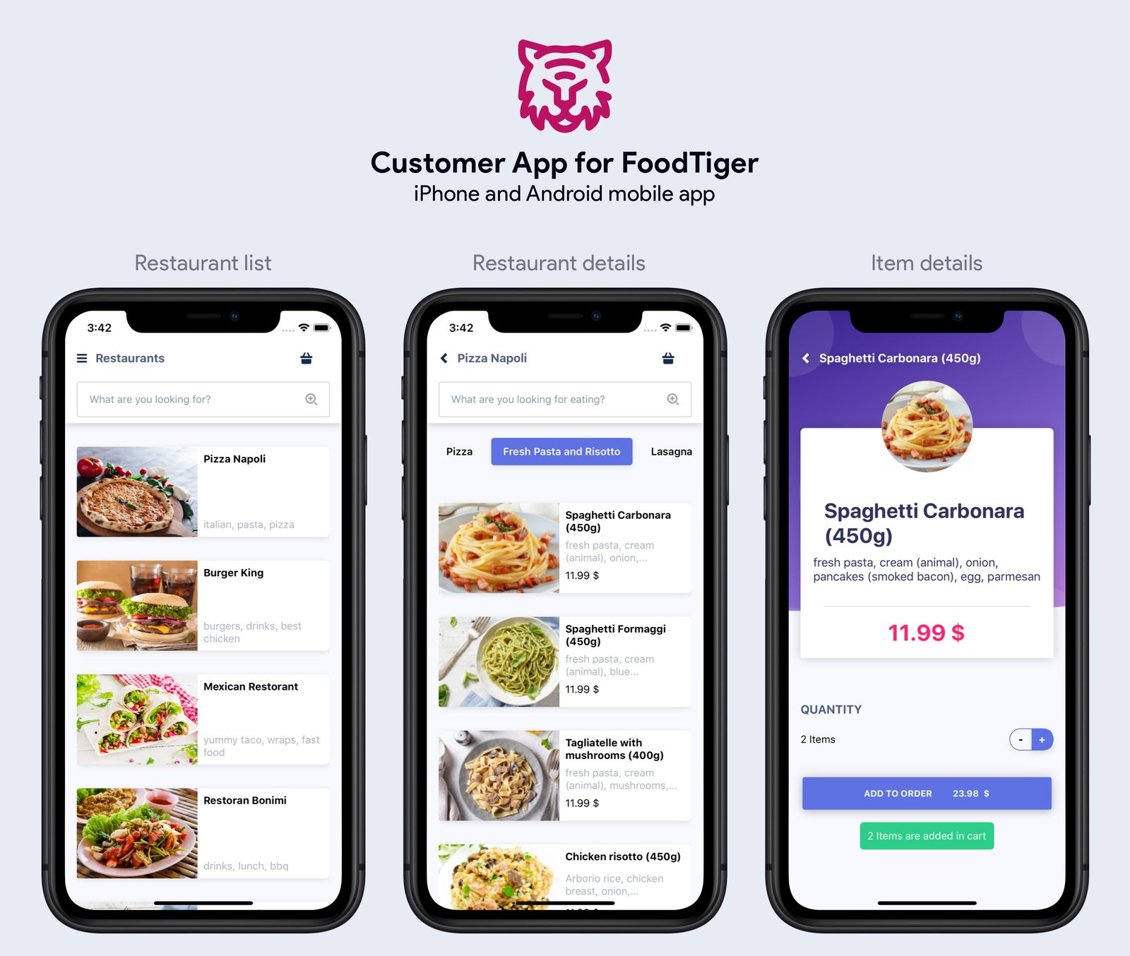 FoodTiger - Food delivery - Multiple Restaurants - 11