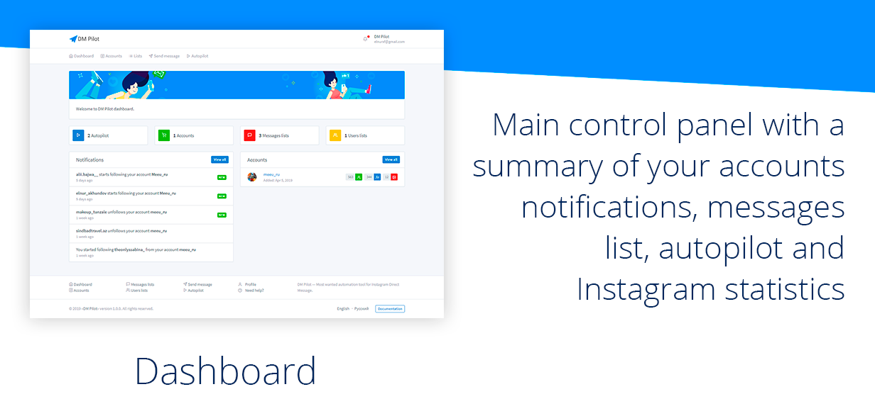 DM Pilot Dashboard