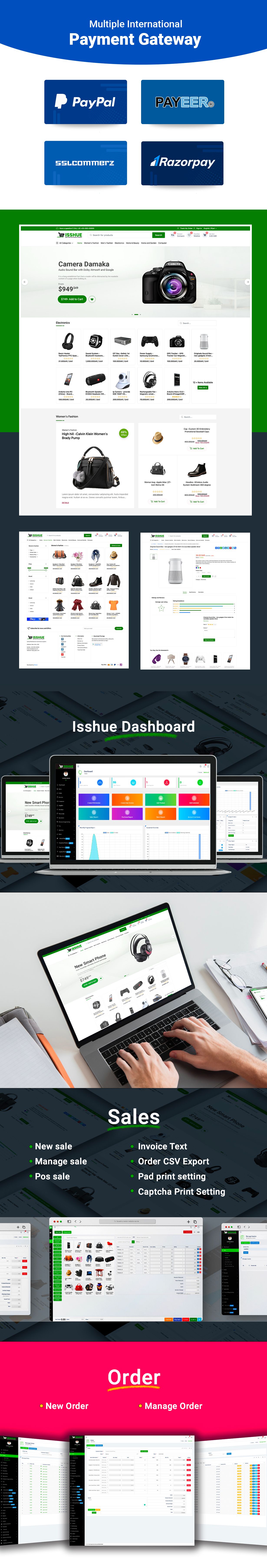 Isshue - Multi Store eCommerce Shopping Cart Solution - 2