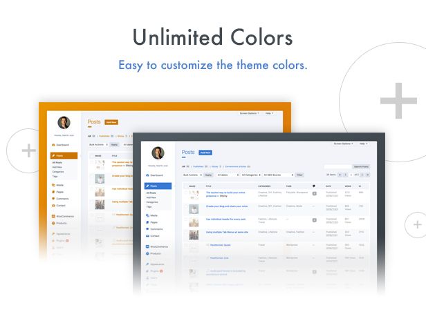 wphave Admin - A clean and modern WordPress Admin Theme - 2