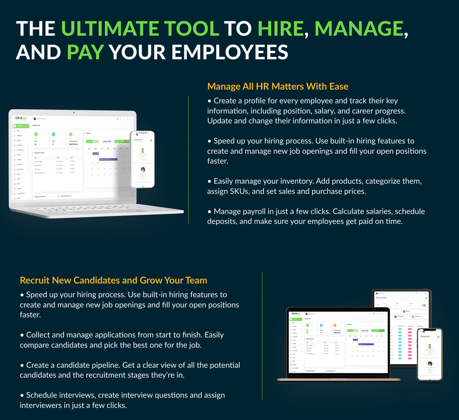 HRMGo - HRM and Payroll Tool - 9