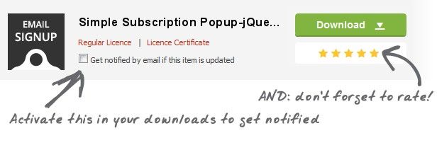 Simple Subscription Popup-jQuery Email Signup Form - 3