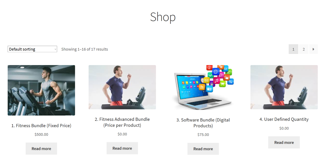 WooCommerce bundle - create multiple bundles