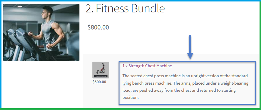 WooCommerce bundle - Add title & description