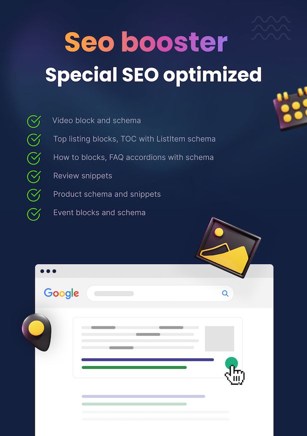 SEO schema Gutenberg