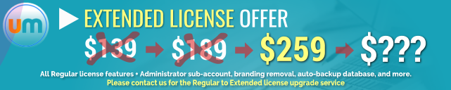 Extended license Special Offer!