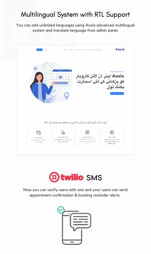 Aoxio - SaaS Multi-Business Service Booking Software - 12