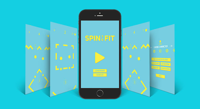 Spin 2 Fit - BUILDBOX - ANDROID - easy to reskine + AdMob - 4
