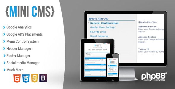 BBOOTS - Mini CMS system for phpBB image